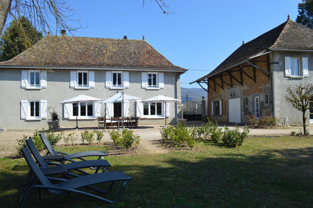 Bed and Breakfast Le Domaine Du Chaffard Les Avenières Exterior foto